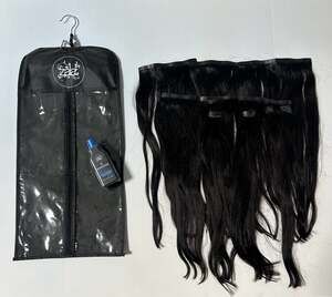 ZALA  9 Clip Hair Extensions Bundle with Storage Bag and Smooth Talker Condition